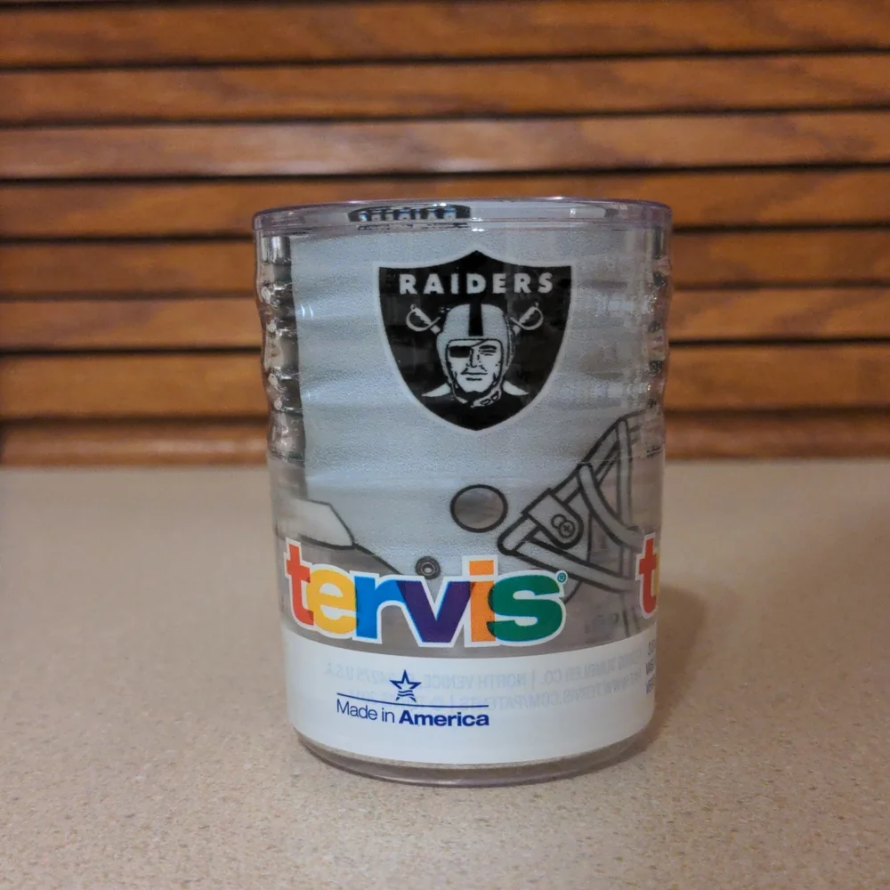 NFL Raiders Tervis 2.5 oz / 74ml Collectible Tumble ( Shot Glass )